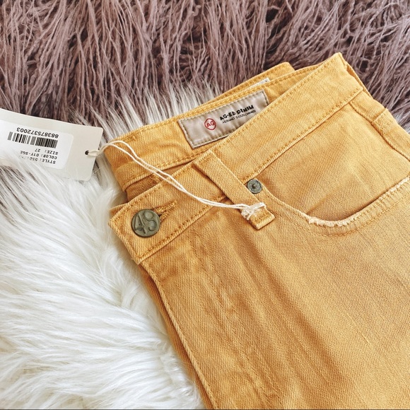 AG JEANS Isabelle Jeans in Sulfur Golden Emmer - Picture 6 of 7